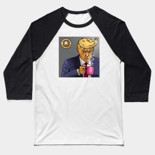 Trump mugshot Baseball T-Shirt